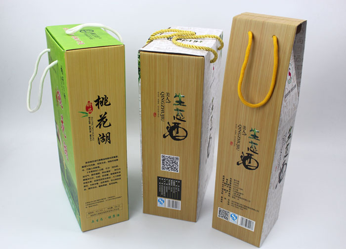 個性禮盒包裝讓“竹筒酒”身價倍增，長沙包裝印刷廠再為桃江特產定制包裝